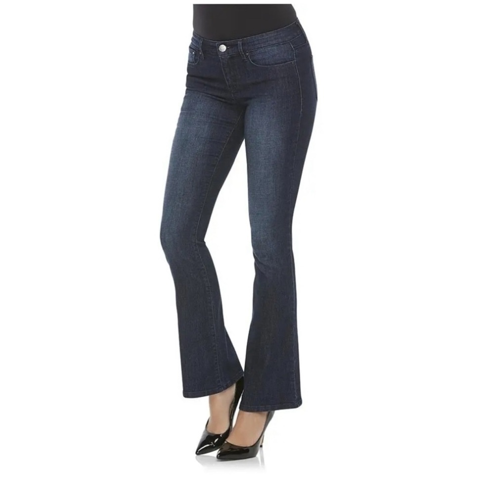 NWT Kardashian Kollection Khloe Curvy Slim Boot Jeans - 14